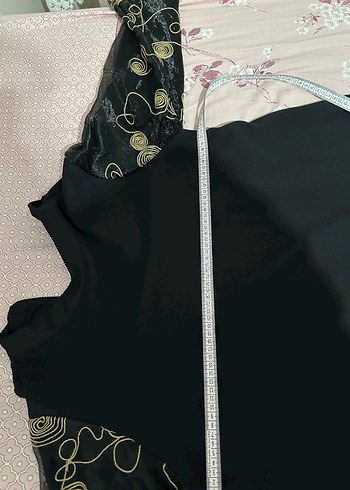 Tül İşlemeli Siyah Uzun Kollu Gömlek - Görsel 7