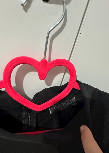 Tül İşlemeli Siyah Uzun Kollu Gömlek - Görsel 5