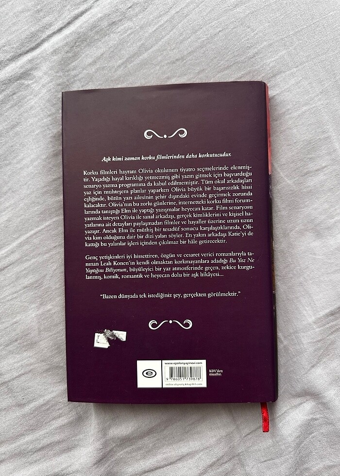 Bu Yaz Ne Yaptığını Biliyorum - Leah Konen (Ciltli) - Görsel 2