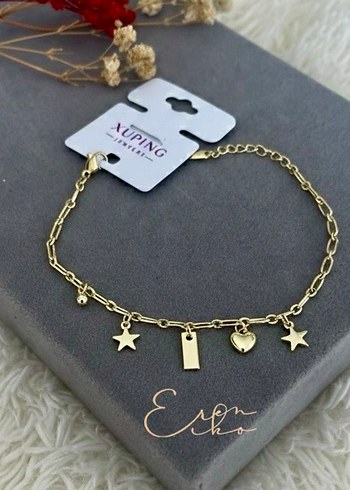 Xuping 14k charmlı şans bilekliği - Görsel 2