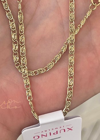 Xuping 14k kalın zincir kolye - Görsel 4