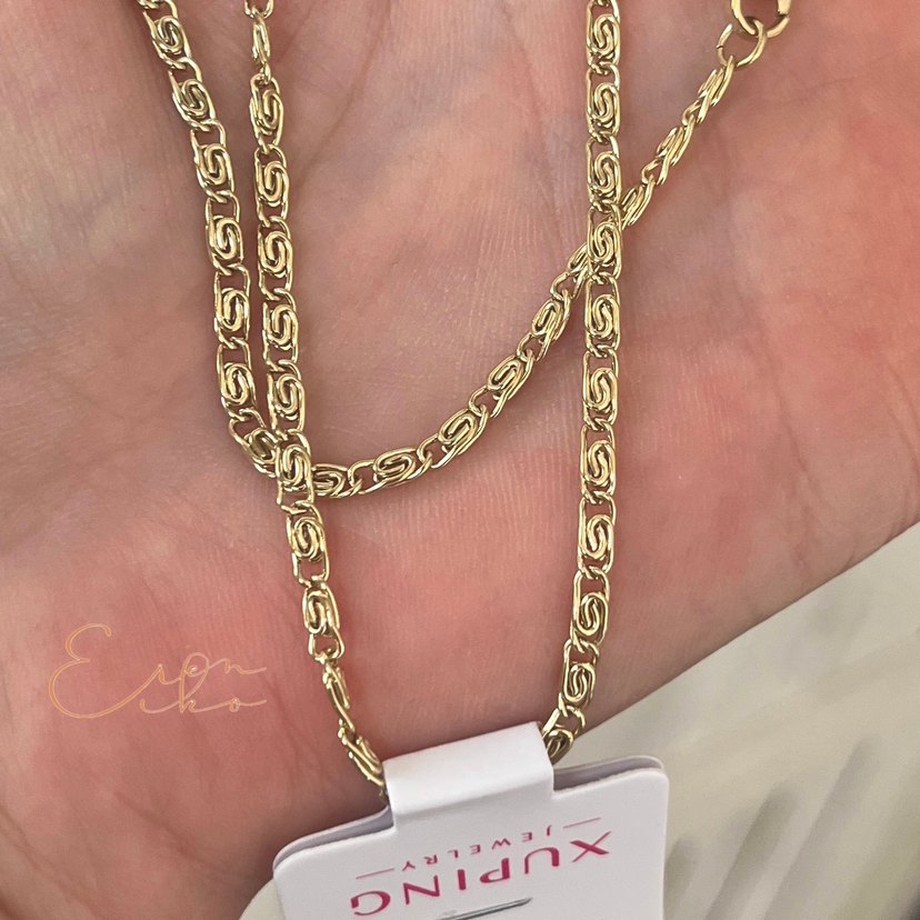 Xuping 14k kalın zincir kolye - Görsel 4