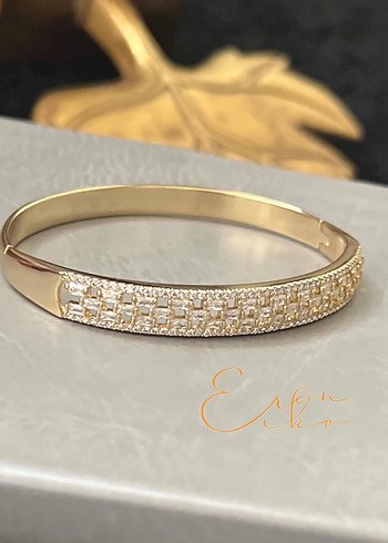 Xuping 14k taşlı kelepçe - Görsel 4