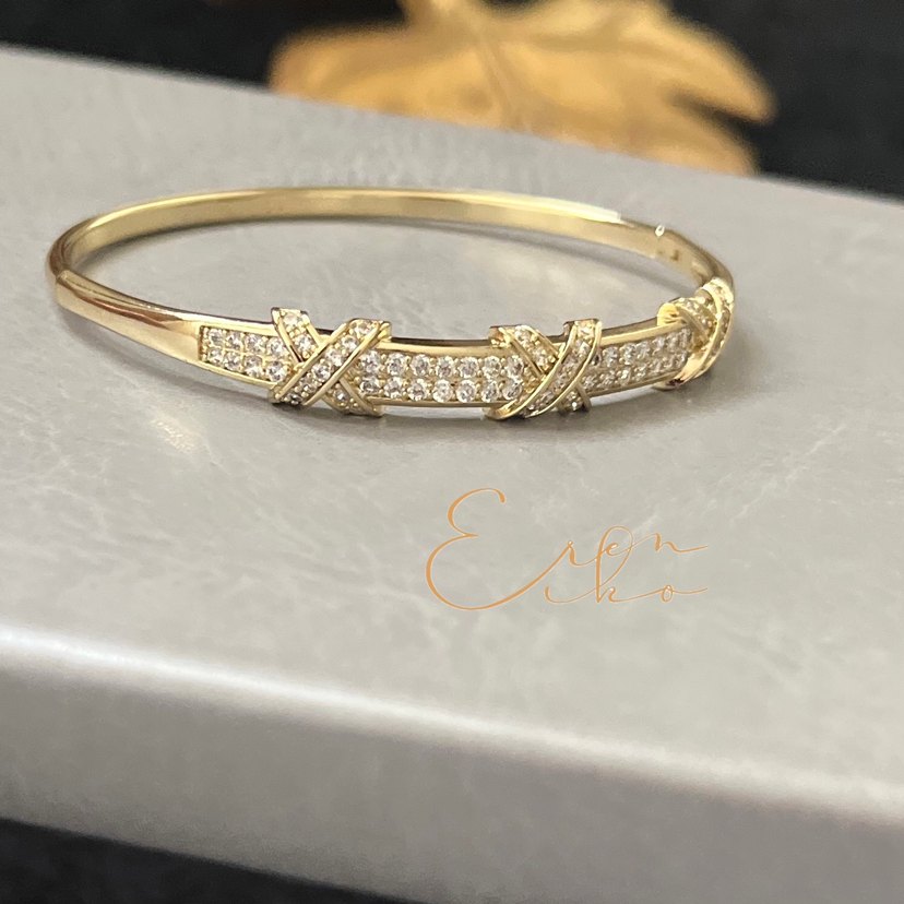 Xuping 14k taşlı kelepçe - Görsel 3