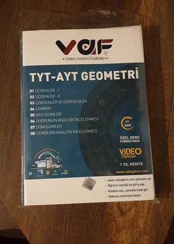 TYT-AYT Geometri Video Anlatım Kitabı