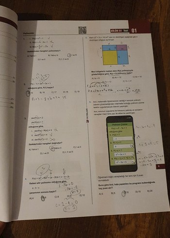 Beden AYT Matematik 3D Video Çözümlü Soru Bankası