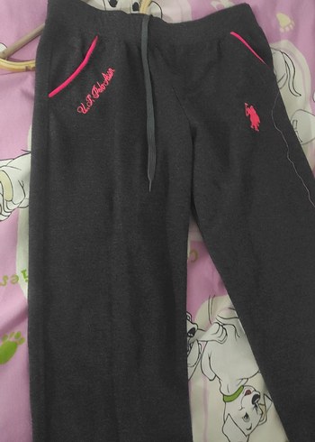 Kadın Gri Nakışlı Fermuarlı Eşofman Altı - Görsel 2