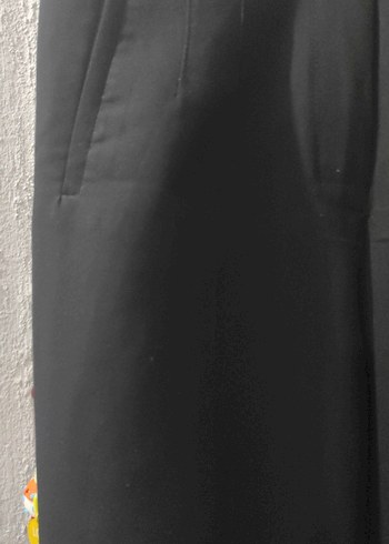 siyah kumaş pantolon - Görsel 6