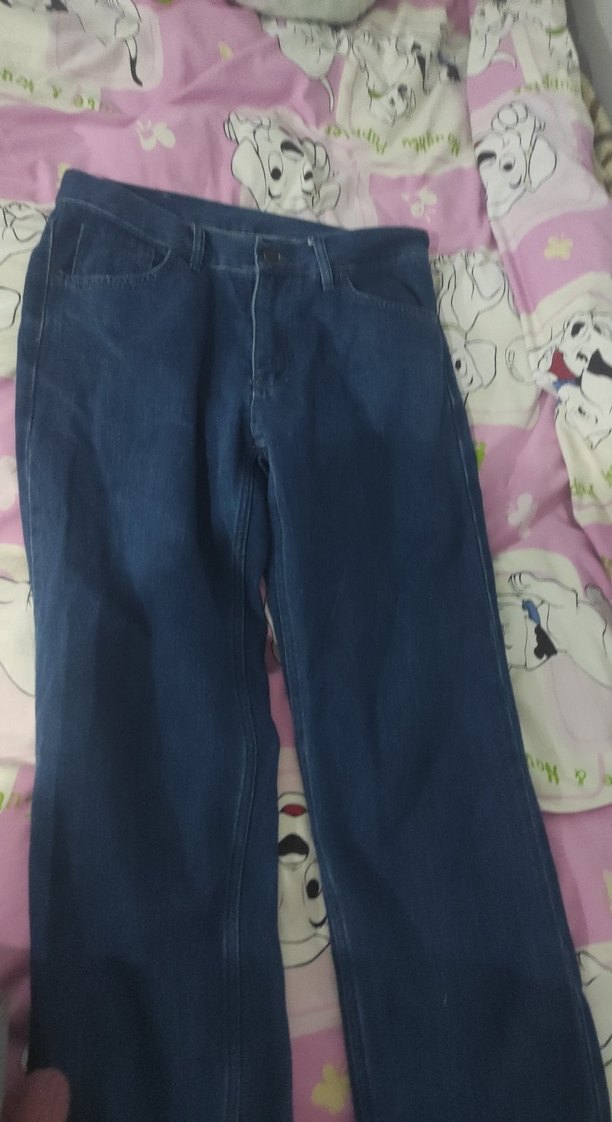 Rahat Kesim Mavi Midi erkek Kot Pantolon - Görsel 2