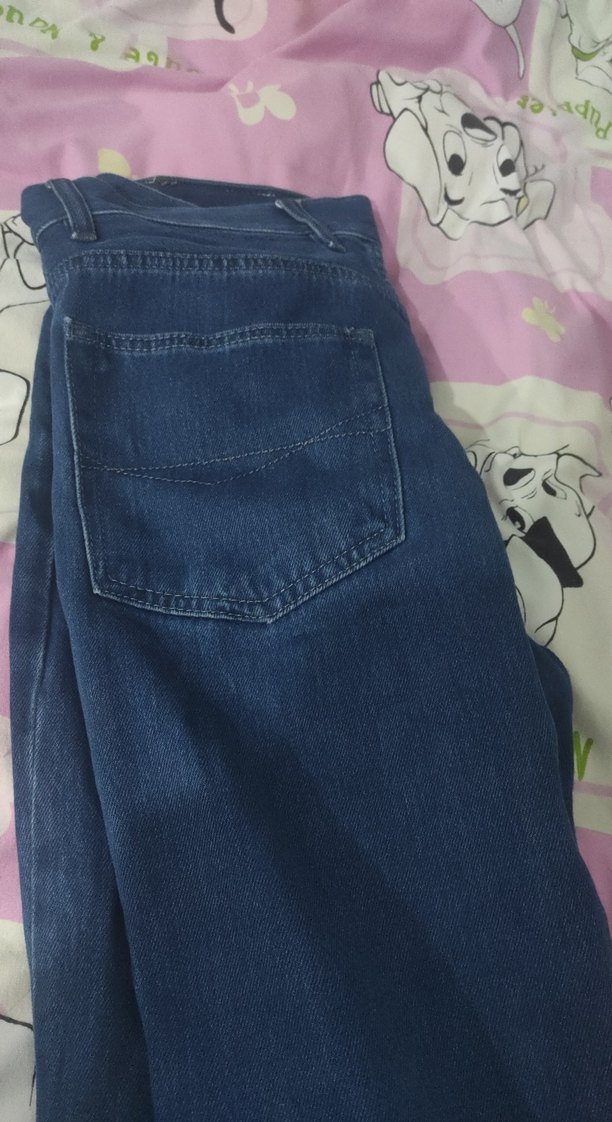 Rahat Kesim Mavi Midi erkek Kot Pantolon - Görsel 4