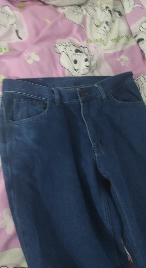 Rahat Kesim Mavi Midi erkek Kot Pantolon - Görsel 3