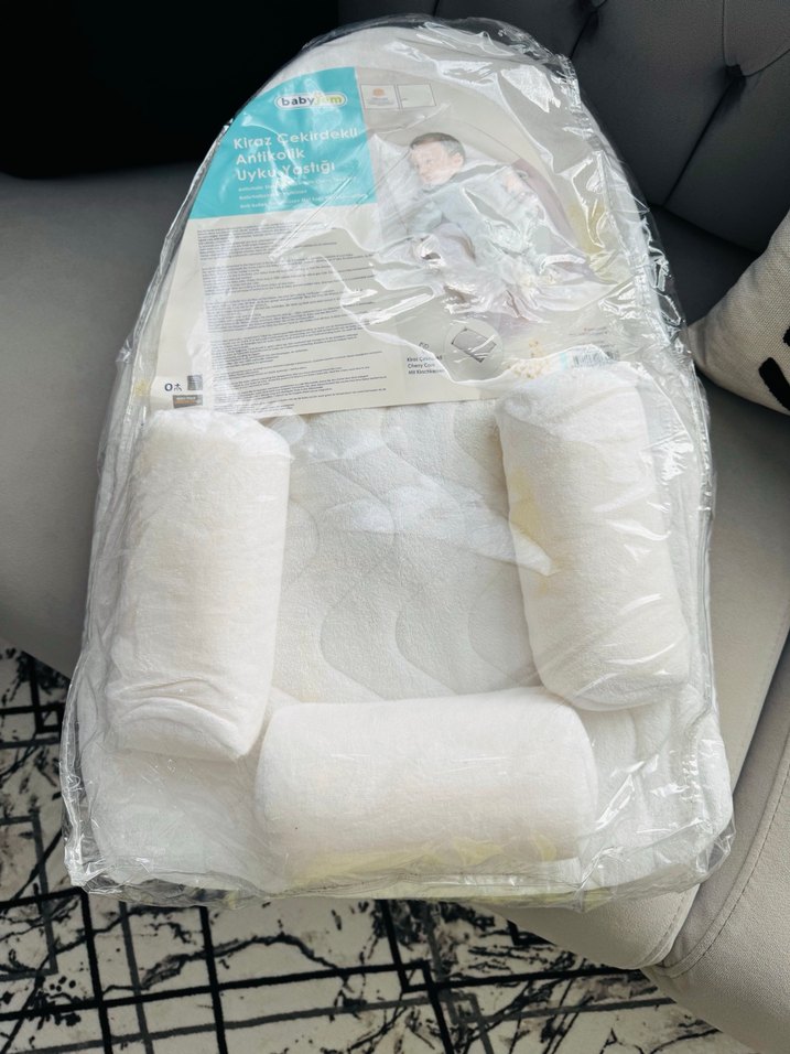 Bebek Uyku Yatağı - Beyaz - Görsel 4