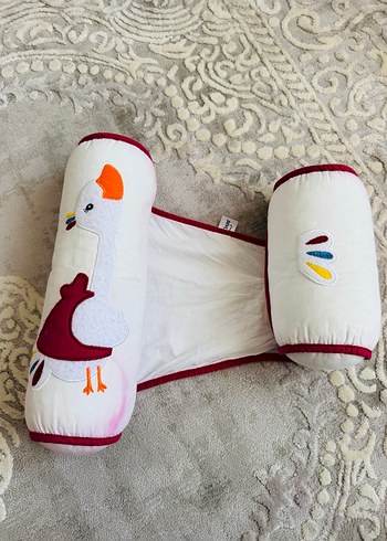 Renkli Nakışlı Beyaz Çocuk Uyku Seti - Görsel 5