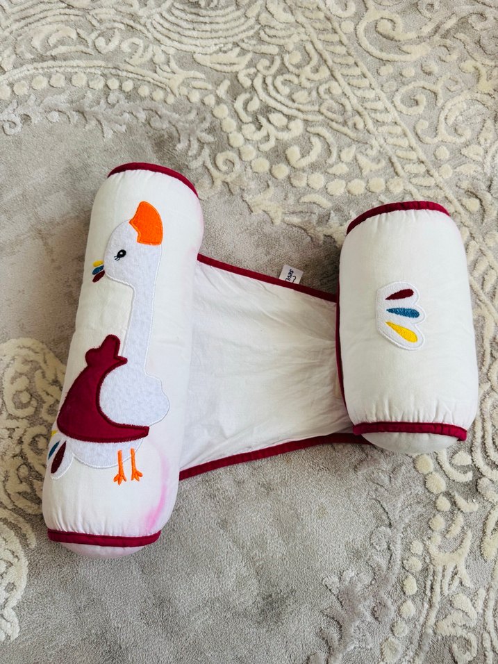 Renkli Nakışlı Beyaz Çocuk Uyku Seti - Görsel 5