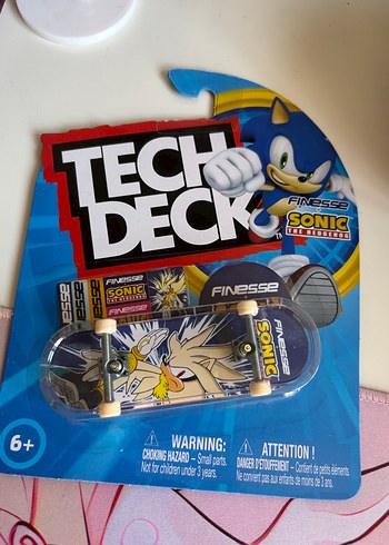 Sonic Tech Deck Kaykay Figürü