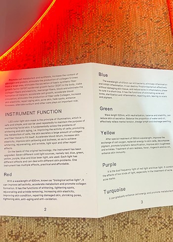 Led Işık Maskesi - Görsel 3