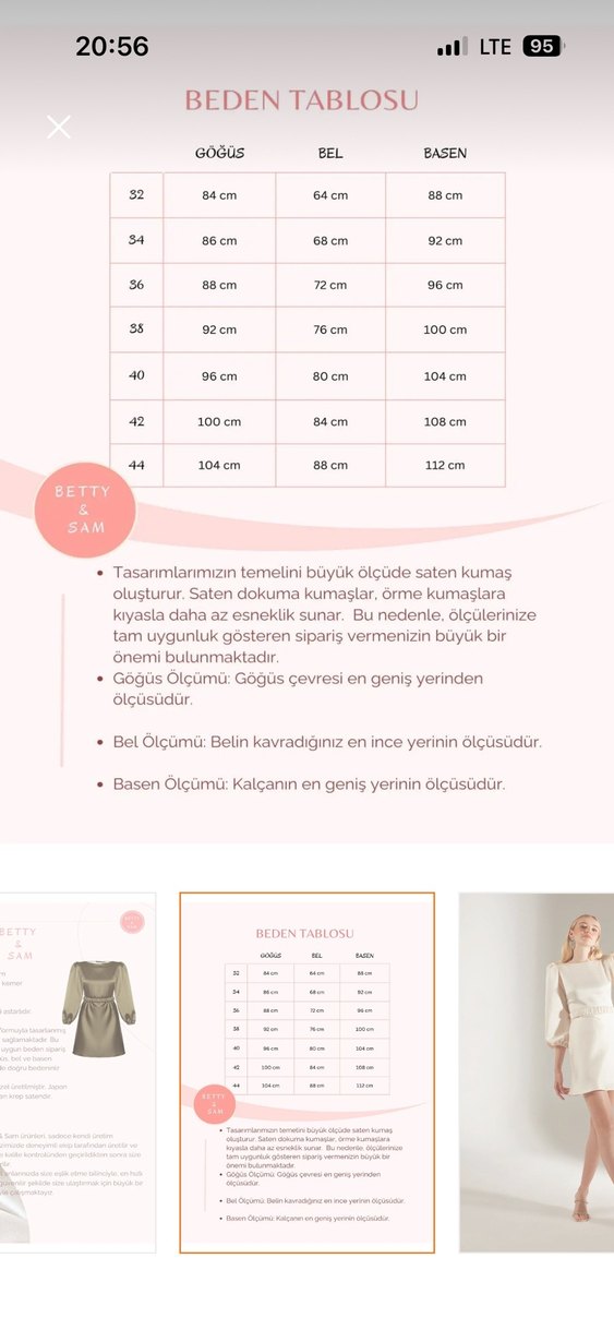 Beyaz Mini Saten Elbise - Görsel 5