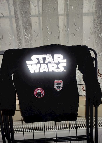 Erkek Çocuk Siyah Star Wars Sweatshirt - Görsel 2