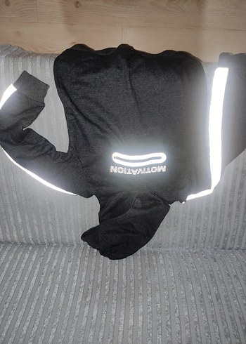 Siyah Erkek Çocuk Sweatshirt, Uzun Kollu, Sokağa Uygun - Görsel 5