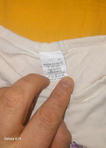 Kız Çocuk Uzun Kollu Parlak Kelebek Baskılı Tişört - Görsel 3