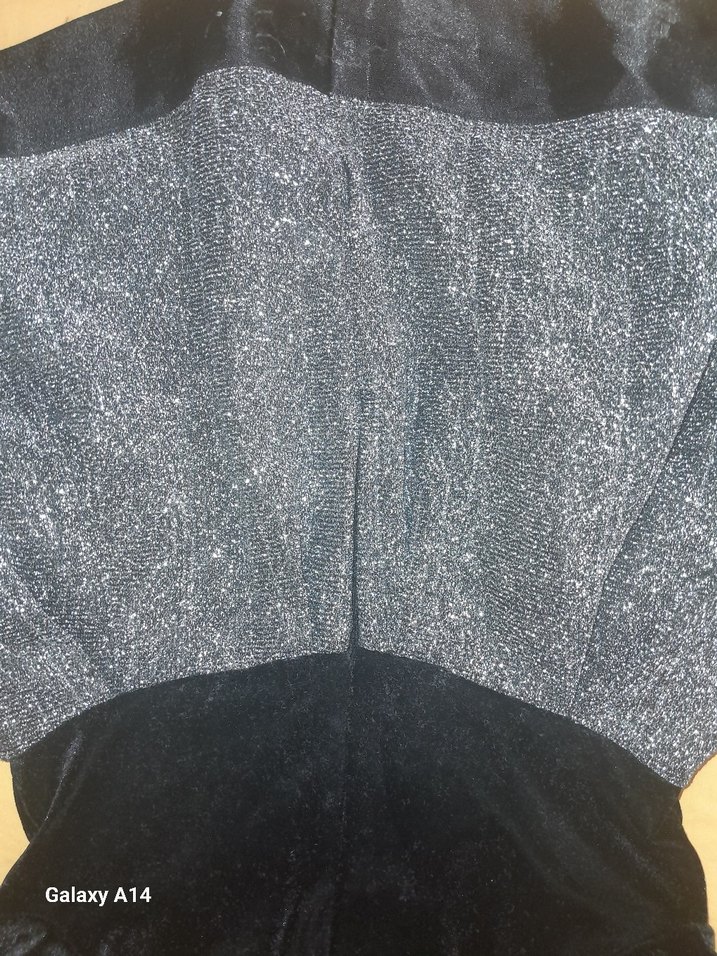 Kız Çocuk Gri Fırfırlı Uzun Kollu Elbise - Görsel 4