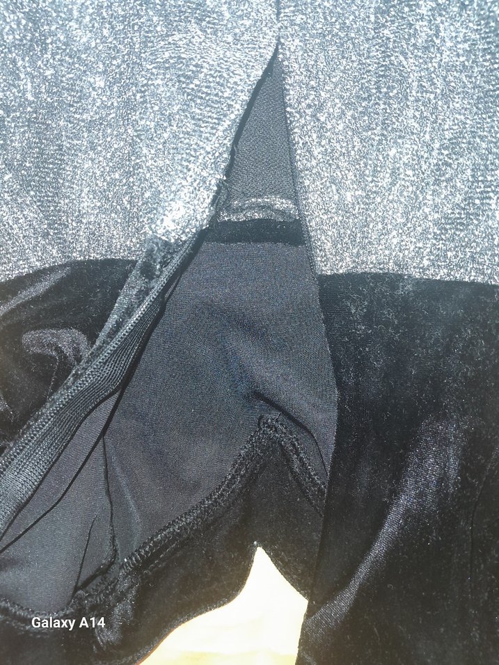 Kız Çocuk Gri Fırfırlı Uzun Kollu Elbise - Görsel 5