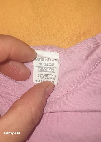 Kız Çocuk Pembe Kelebek Baskılı Tişört - Görsel 3