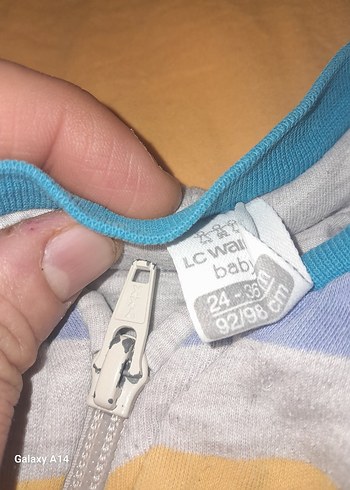 Çizgili Fermuarlı Bebek Erkek Tulum - Görsel 2