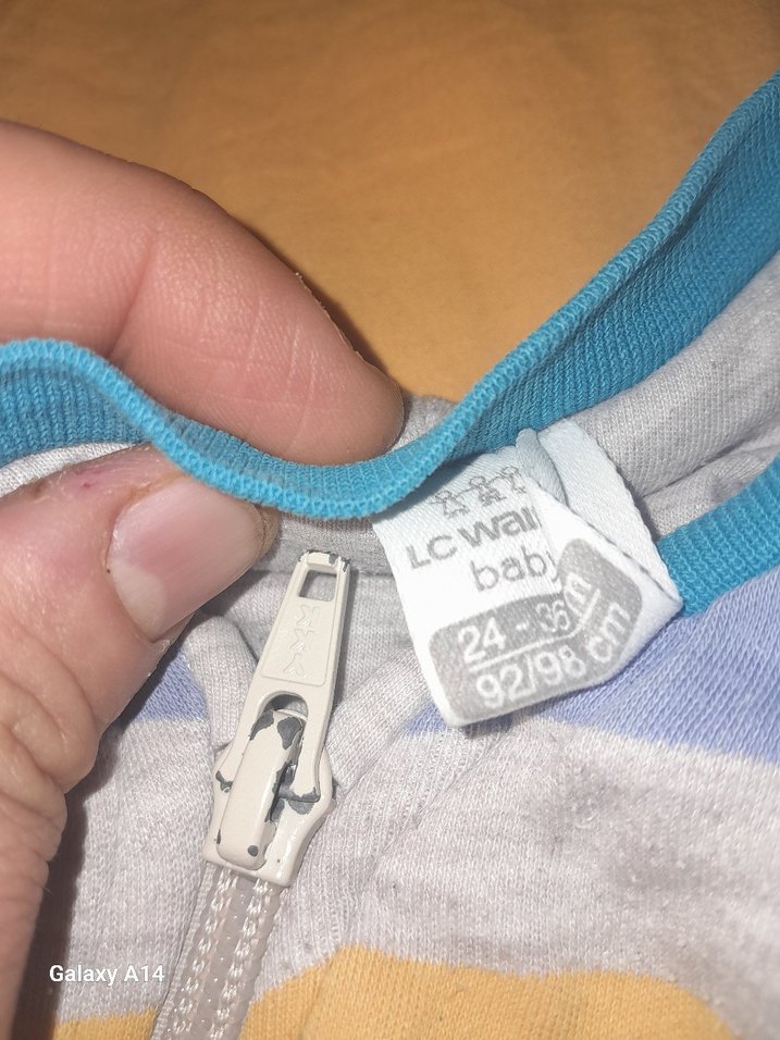 Çizgili Fermuarlı Bebek Erkek Tulum - Görsel 2