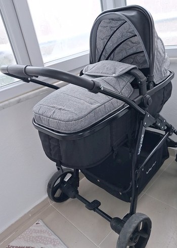 Gri Bebek Arabası - Görsel 2