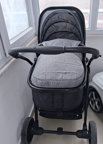 Gri Bebek Arabası - Görsel 4
