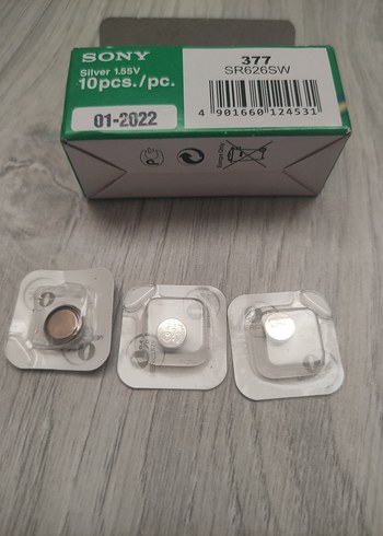 Sony Saat Pilleri