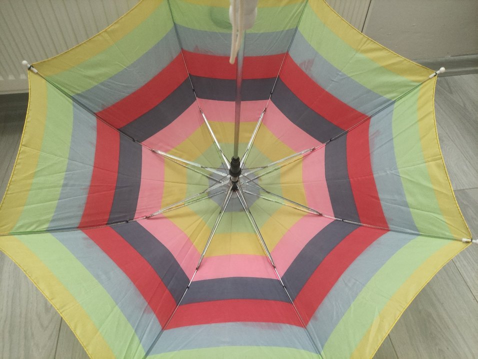 Renkli Kadın Şemsiye - Görsel 2