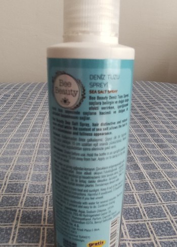 Bee Beauty Deniz Tuzu Spreyi 180 ml - Görsel 2
