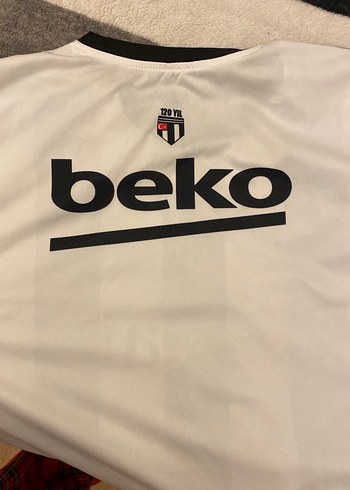 Adidas Beşiktaş Siyah Beyaz Çizgili Forma - Görsel 2