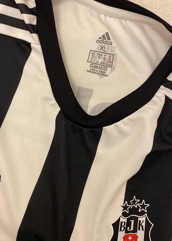 Adidas Beşiktaş Siyah Beyaz Çizgili Forma - Görsel 3