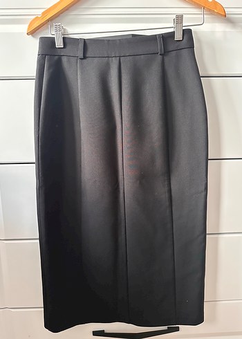 Kadın Chima Siyah Midi Kalem Etek - Görsel 2