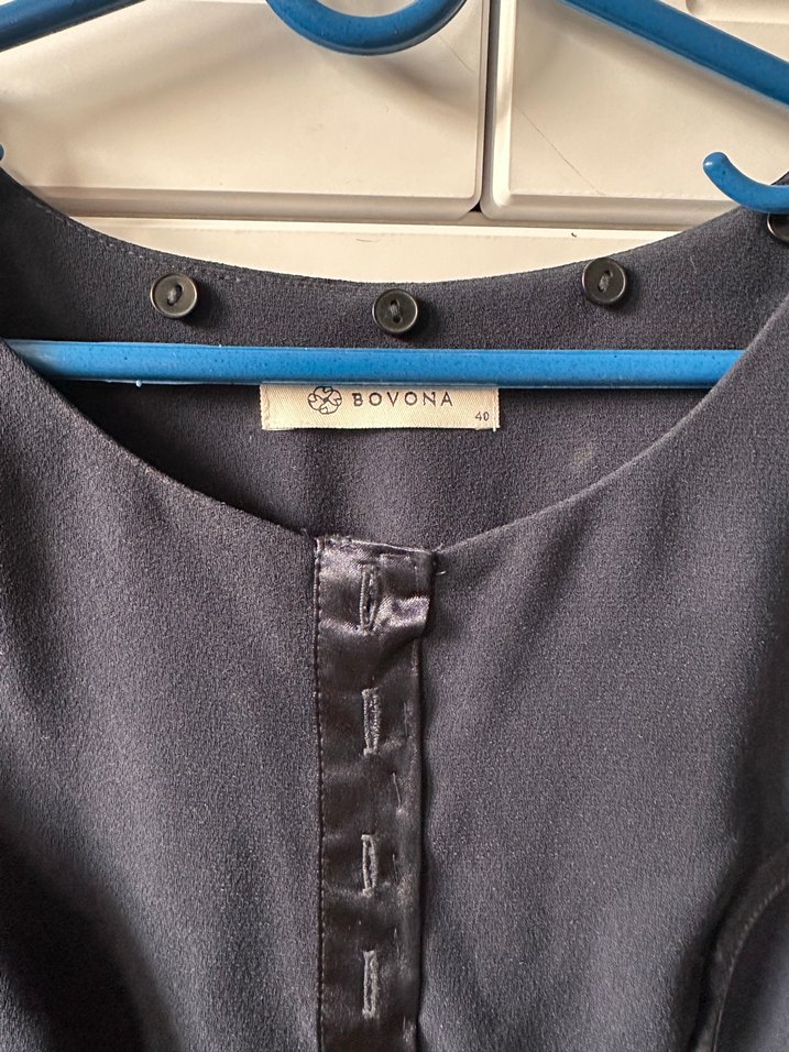 Kadın Pilili Ofis Elbisesi - Görsel 2