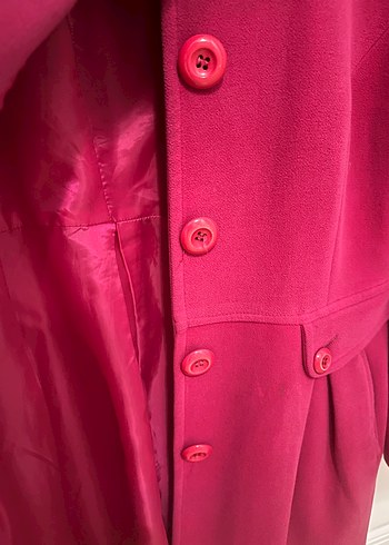 Adl fuşya Kadın Kaban - Görsel 7