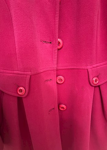 Adl fuşya Kadın Kaban - Görsel 6