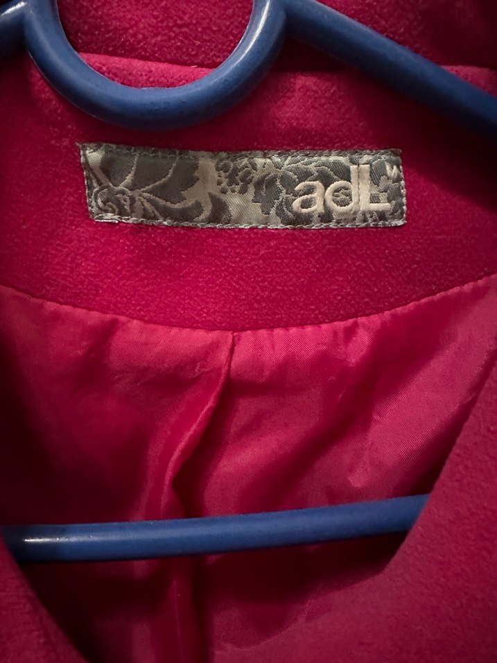 Adl fuşya Kadın Kaban - Görsel 4