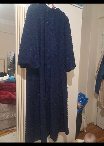 Kadın Lacivert Uzun Kollu Uzun Boy - Görsel 4