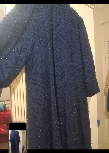 Kadın Lacivert Uzun Kollu Uzun Boy - Görsel 2