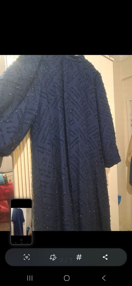 Kadın Lacivert Uzun Kollu Uzun Boy - Görsel 2