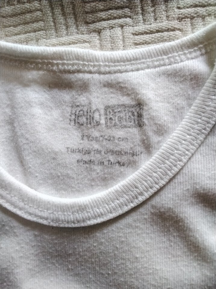 Bebek pamuklu ,kolsuz ,üçlü bady - Görsel 3