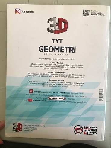  3d tyt geometri