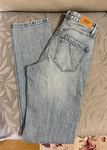 Stradivarius 34 beden straight fit jean