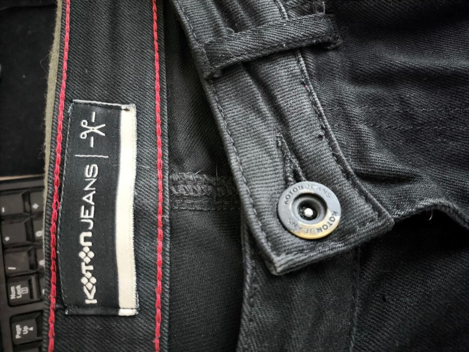 Koton Siyah Kot Pantolon - Görsel 5