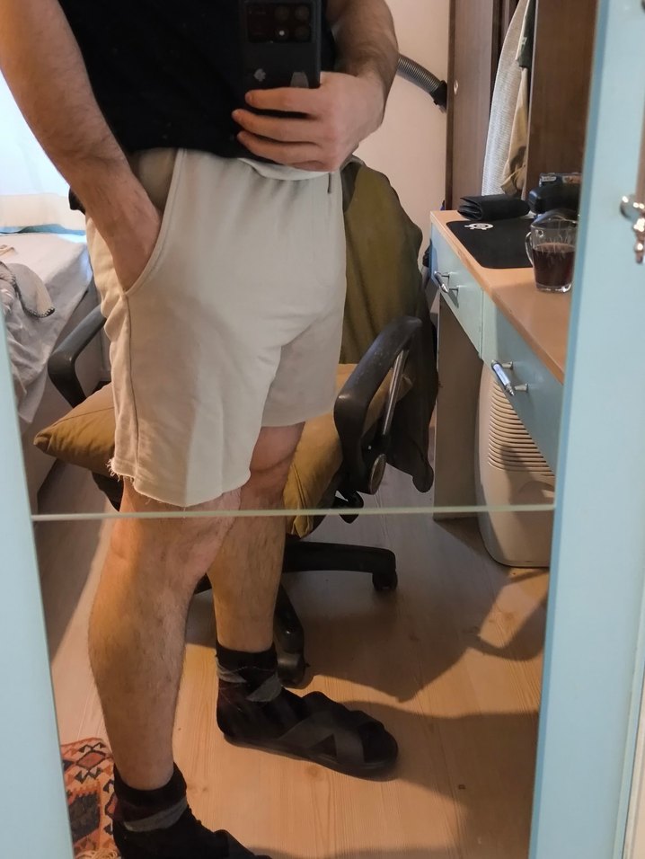 Bej Renk Pamuklu Şort - Görsel 2