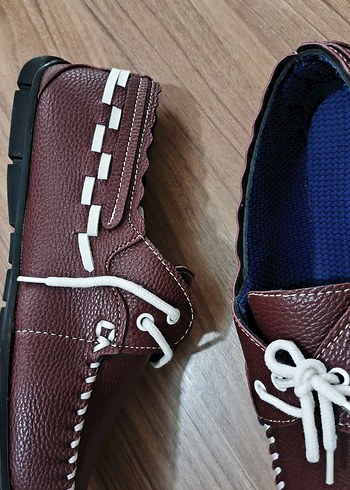 Kahverengi Bordo Erkek Klasik Ayakkabı - Görsel 2